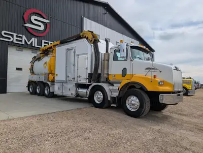 1 Owner!! 2017 Western Star 4800 Tandem Steer Tri Drive Hydro Vac Tridem ZEUS Super Vac VAC2000 SVHT...