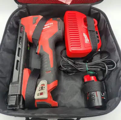 Milwaukee Cable Stapler 12v 2448-20 *Complete in Case*, View more