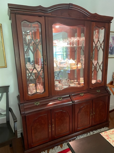 Solid wood  China cabinet in Hutches & Display Cabinets in Bridgewater