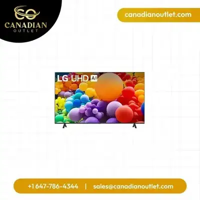 LG TV 43" 4K UHD HDR LED Smart TV UT7000, View more