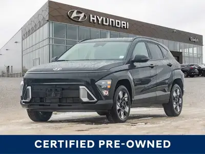 2024 Hyundai Kona Preferred AWD |CPO | Adaptive Cruise | Blind-Spot Assist The 2024 Hyundai Kona Pre...