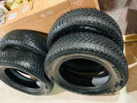 Set of 4 Snow Tires Pirelli 185/65R15