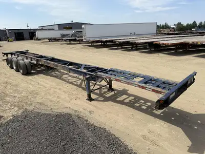 AMVIC licensed business CTE1882 2005 MAX-ATLAS 40' Tridem Extendable/Trombone Container Chassis 40'...