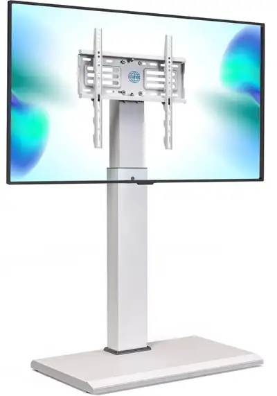 FITUEYES White TV Stand for 32-65 in... LOT# 504, View more