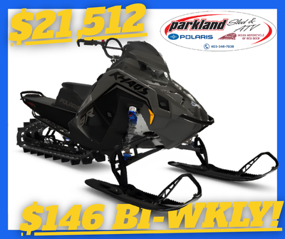 $2,000 REBATE ENDS MAR 31! PAYMENTS LOW AS $146 BIWKLY! 2025 POLARIS 9R RMK KHAOS SLASH 155 2.75 SNO...