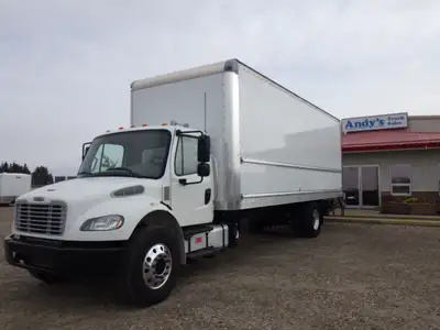 Welcome to Andy's Truck Sales. 2019 FREIGHTLINER M2-106 WITH 26 FT DRY VAN #3974 ; 177,658 KMS ; 536...