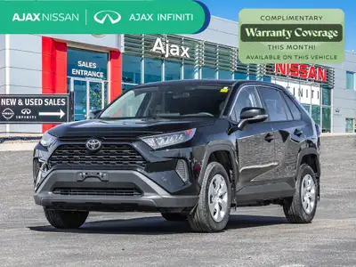 2025 Toyota RAV4 LE CLEAN CARFAX | AWD | FORMER DAILY RENTAL | HEATED SEATS Midnight Black Metallic...