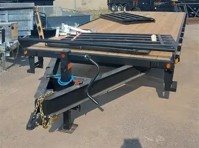 Made in Canada The 2026 Canada Trailer Straight Deck SD20-14K Tandem axle GVWR 15120lbs This Commerc...