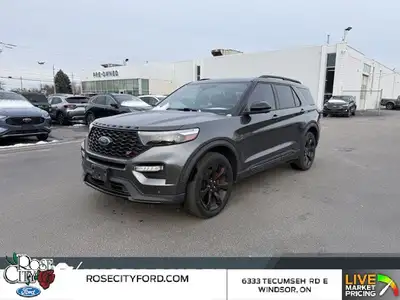 Rose City Ford - ACCIDENT FREE - ST STREET PACK - HEATED & COOLED LEATHER SEATS - HEATED STEERING WH...