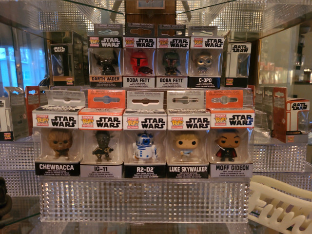 Star War funko pocket keychain at $10 each in Arts & Collectibles in Calgary