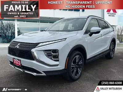 Powered by a Turbocharged 1.5L 4 cylinder engine, this Eclipse cross is not only sporty, but fashion...