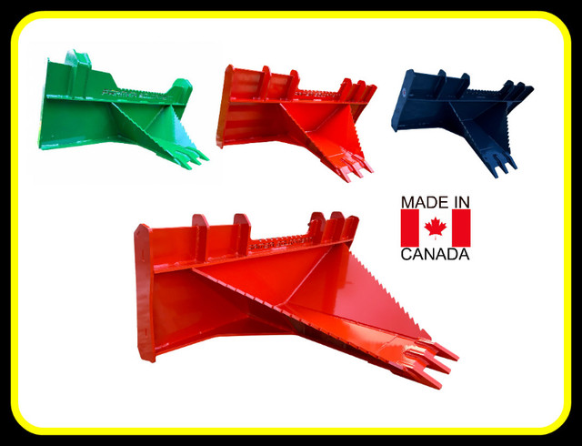 Tree stump buckets for compact tractors - IN STOCK NOW in Farming Equipment in Moncton - Image 2