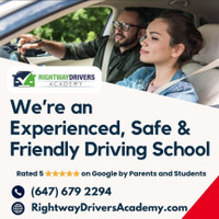 MTO Approved Driving School (Mississauga) G2 - G Driving Lesson