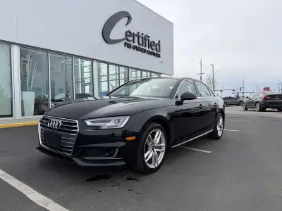 NEW ARRIVAL!!! The 2018 Audi A4 2.0 TFSI quattro Technik is a luxury sport sedan that perfectly bala...