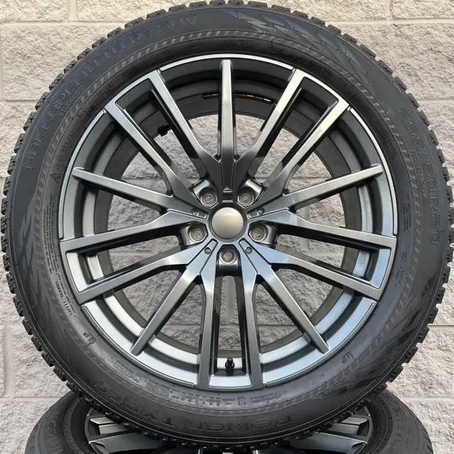 (95%) 4x 255/50R20 Nokian Winters w/ BMW X5/X6 Wheels + TPMS in Tires & Rims in City of Toronto - Image 3