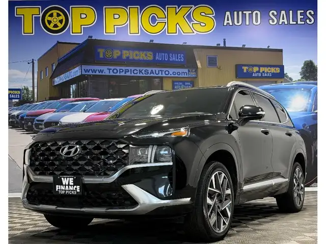 2023 Hyundai Santa Fe Ultimate Calligraphy, One Owner, Accident 