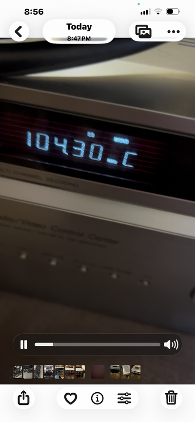 Sony stereo receiver and two Panasonic speakers old school, View more