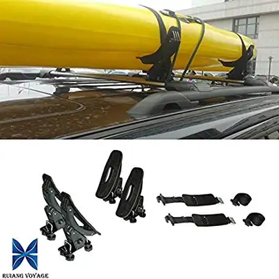 Fits for large canoe , sea kayak, fishing kayak, . Fits most popular brands of roof rack crossbars w...