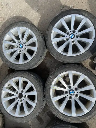 225/45R17 set of 4 Rims & Tires that came off a 2011 BWM 328I *Tire Size: 225/45R17 *Tread: 50-60% a...
