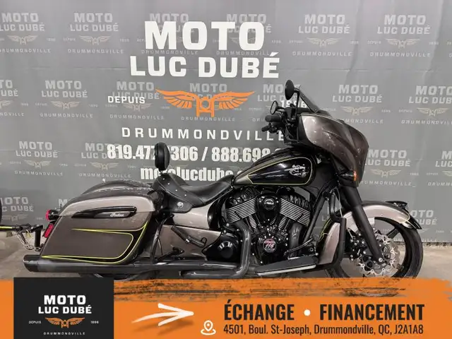 2019 Indian Motorcycles Chieftain in Street, Cruisers & Choppers in Drummondville - Image 2
