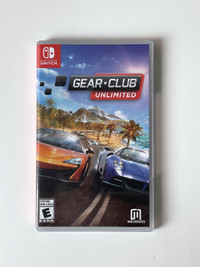 Nintendo Switch - Gear Club Unlimited **FREE DELIVERY**