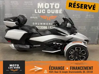 2023 Can-Am Spyder RT Limited Can-Am Spyder RT Limited 2023 SEULEMENT 2 351 KM BALANCE DE GARANTIE B...