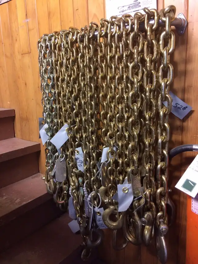 Chaîne en acier galvanisée (5/0 lock) neuve in Other in Drummondville - Image 5