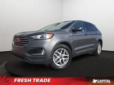 Used 2021 Ford Edge SEL AWD for Sale in Edmonton, AB | Low Mileage 91,141 km | Carbonized Grey Exter...
