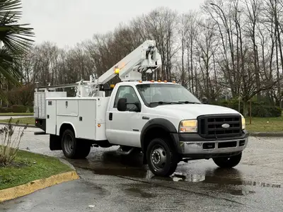 2006 Ford F-450 2006 Ford F-450 XL Super Duty PowerStroke Turbo Diesel V8 4,487 Hours Altec Bucket /...