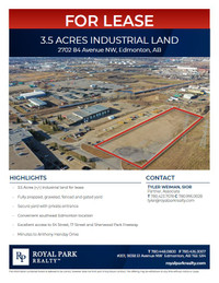 3.5 ACRES INDUSTRIAL LAND