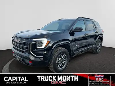 Welcome to Capital GMC! This 2026 GMC Terrain in Ebony Twilight Metallic is equipped with AWD and Tu...