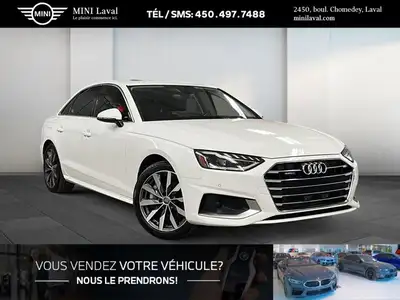 ===== 2020 Audi A4 Sedan Komfort ===== ===== Pourquoi acheter chez nous ? ===== Depuis plus de 50 an...