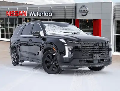 The 2024 Hyundai Palisade Urban 7-Passenger AWD in a striking Black finish combines elegance with pr...