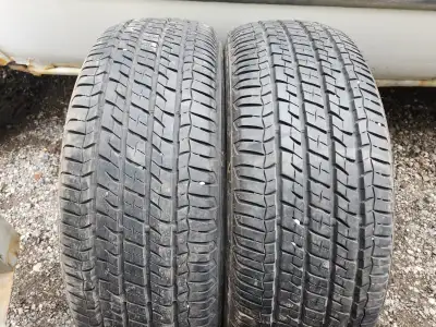 TIRES 215 65 16 Firestone Champion Fuel Fighter Tread Depth 8.5 9.5 /32nds $150 FOR ONE PAIR (2 TIRE...