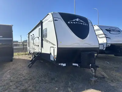East to West Alta with bunkroom! This trailer features 2 slides, one in the main living area and ano...