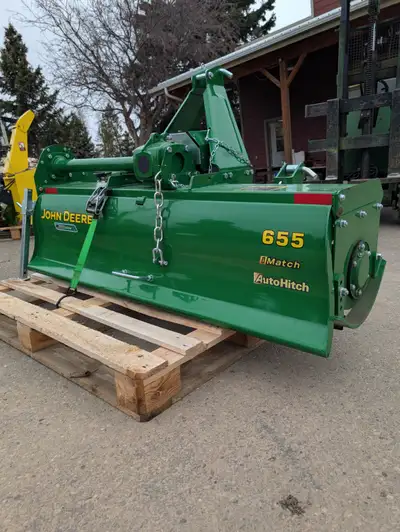 John Deere 655 rototiller, View more