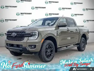 Experience the thrill of the new 2026 Ford Ranger LARIAT in a sophisticated gray finish, equipped wi...