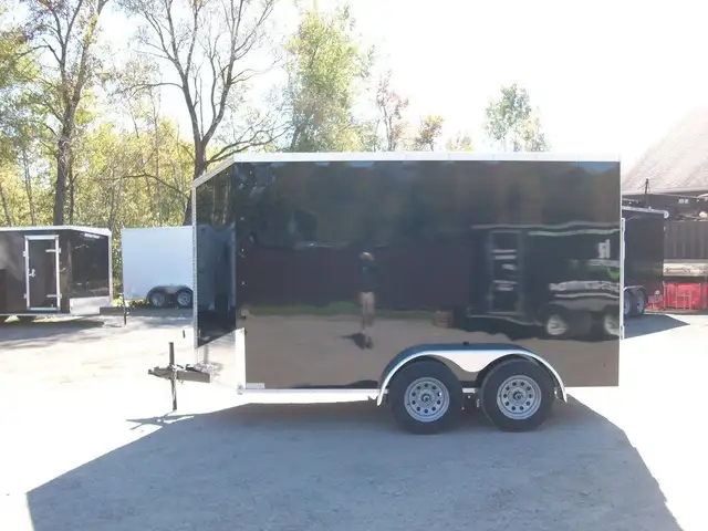 2025 Weberlane CARGO 6' X 12' V-NOSE 2 ESSIEUX 7'HT VTT VTT MOTO in Cargo & Utility Trailers in Laval / North Shore - Image 5
