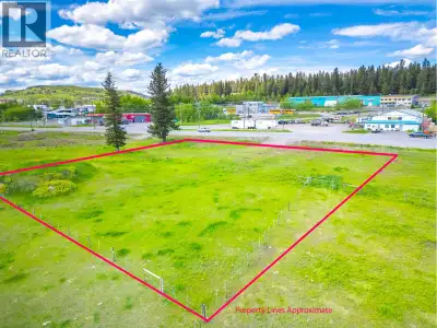 Prime location with great visibility, less than a minute off of Highway 97, this 1.02 acre lot (zone...