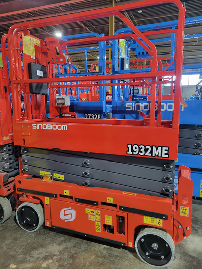 MAKE: SINOBOOM MODEL: 1932ME YEAR: 2026 HOURS: NEW Note: All machines are part of our active rental...