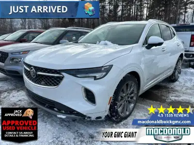 Sunroof, Navigation, Bose Premium Sound, Wireless Charging, Leather Seats! This Buick Envision is th...