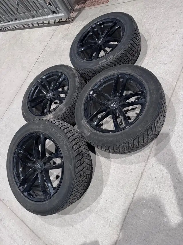 235/55/18 Audi Q5 Q3 Nexen winters snow tires 5x112 in Tires & Rims in City of Toronto - Image 2