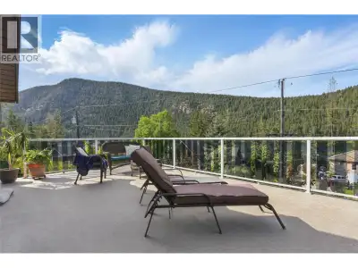 Welcome to a private BC mountain lifestyle retreat at Paul Lake only 20 minutes to Kamloops, on rare...