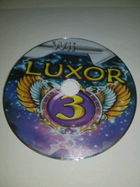 Wii  dvd game LUXOR 3. sans l'etui