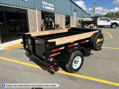 Miska 2.5 Ton Scissor Lift Single Axle Dump Trailer - starting at just $5,795.00 Finance from $140.0...