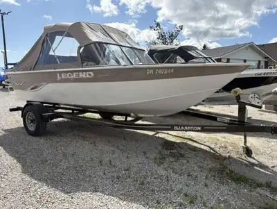 2007 Legend 100 Gauge Hull 19 XCalibur Fishing Boat. Comes with a 115hp Mercury Motor. For more info...