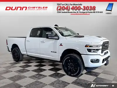 ===== 2026 RAM 2500 Laramie Night Edition 4x4 | Cummins Diesel Power & Premium Luxury in Portage la...