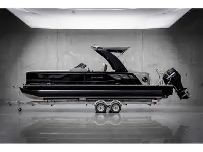 US- SYL85231B222 Prenez le large avec style grâce ? ce pontoon Sylvan S5 2022 usagé en excellent éta...