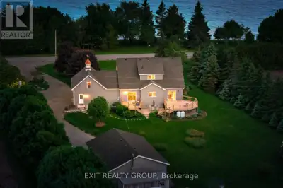 EXIT TO THE COUNTY! First time offering. Well-maintained Cape Cod style Lake Ontario Waterfront with...