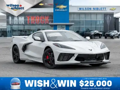 Z51 Performance Pkg | Performance Suspension | Performance Exhaust | Gloss Black Wheels | Bright Red...